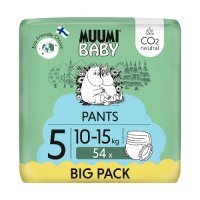 Muumi Baby Pants Pieluchomajtki 5 (10-15 kg), 54 szt.