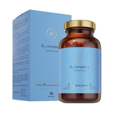 MyBestPharm B12 complex +, 30kaps.