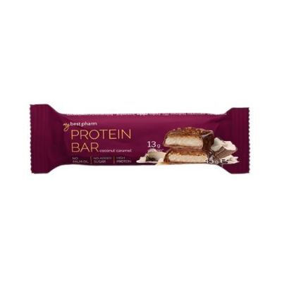 MyBestPharm Coconut Carmel Baton proteinowy, 45 g