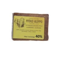 MYDŁO ALEPPO Oryginalne syryjskie mydło z Aleppo oliwkowo - laurowe 40% 180 g