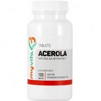 MYVITA Acerola 250 mg 100 tabletek  DATA WAŻNOŚCI 14.12.2022