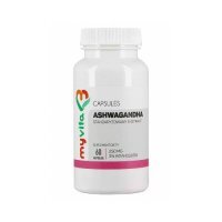 MyVita Ashwagandha standaryzowany ekstrakt 3% 250 mg, 60 kaps.