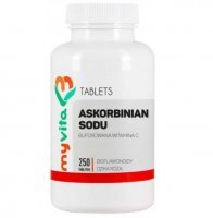 MYVITA Askorbinian sodu (witmina C buforowana) 250 tabletek DATA WAŻNOŚCI 17.05.2024