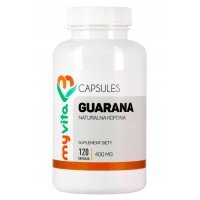 MyVita Guarana 400 mg Naturalna kofeina, 120 kaps.