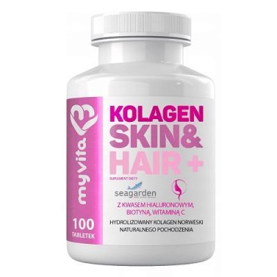 MYVITA Kolagen Skin & Hair+100 tabletek