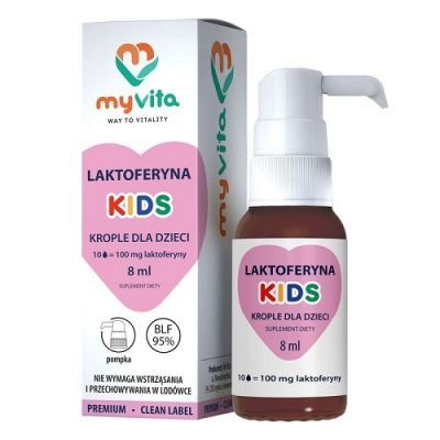 MyVita Laktoferyna KIDS krople, 8 ml