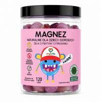 MyVita Magnez Naturalne żelki dla dzieci i dorosłych, 120 szt.
