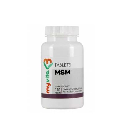 MyVita MSM 500 mg, 100 tabl.