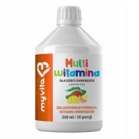 MyVita Multiwitamina Płyn, 500 ml