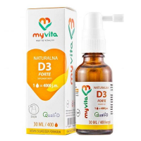 MYVITA Naturalna witamina D3 FORTE 4000 IU krople 30 ml