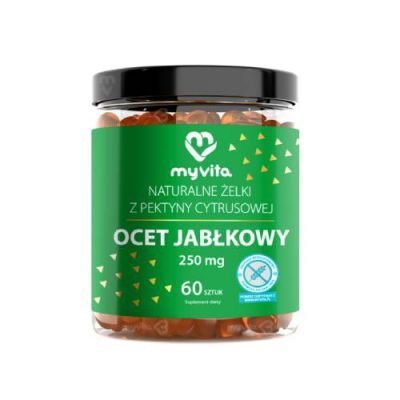 MyVita Ocet Jabłkowy 250 mg żelki, 60 szt.