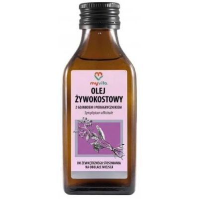 MyVita Olej Żywokostowy Z Gnojnikiem i Podagrycznikiem, 100 ml