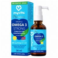 MyVita Omega-3 Strong Krople dla dzieci, 30 ml