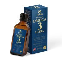 MyVita Omega 3 Ultra w płynie, 100 ml - zawiera EPA i DHA