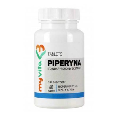 MYVITA Piperyna 95% 10 mg, 60 tabl.