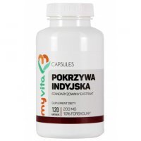 MYVITA POKRZYWA INDYJSKA 250 mg 120 kapsułek