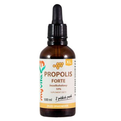 MyVita Propolis Forte bezalkoholowy 10 % krople, 100 ml