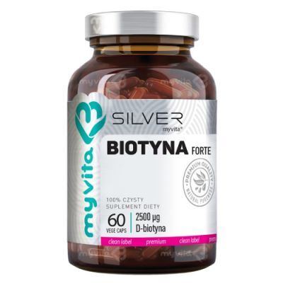 MyVita SILVER Biotyna FORTE, 60 kaps.