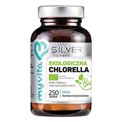 MYVITA SILVER Chlorella BIO proszek 250 g
