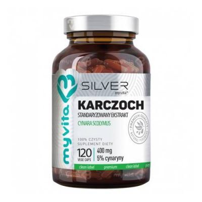 MyVita Silver Karczoch 400 mg, 120 kaps.