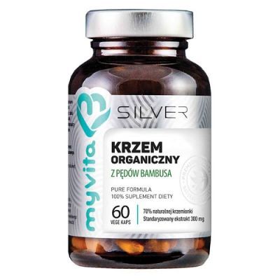 MYVITA SILVER Krzem organiczny 300 mg 60 kapsułek