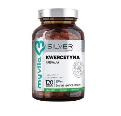 MYVITA SILVER Kwercetyna naturalna 120 kapsułek