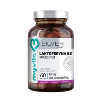 MyVita SILVER Laktoferyna 95, 60 kaps.