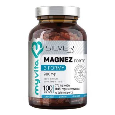 MyVita Silver Magnez Forte 3 formy, 100 kaps.