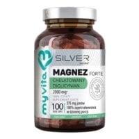 MyVita Silver Magnez Forte Chelatowany Diglicynian 2000 mg, 100 kaps.