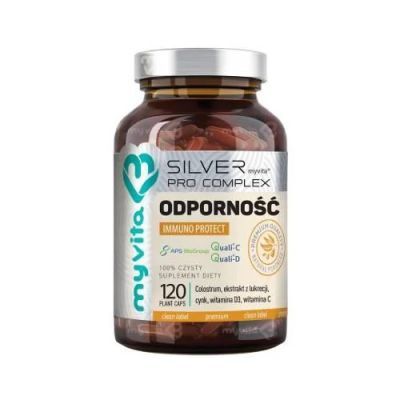 MyVita SILVER Odporność, 120 kaps. KRÓTKA DATA 16.12.2026
