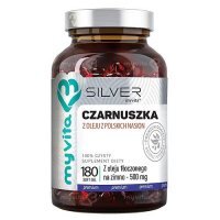 MyVita SILVER Olej z czarnuszki 500 mg, 180 kapsułek