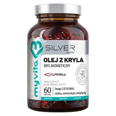 MyVita SILVER Olej z kryla, 60 kaps.