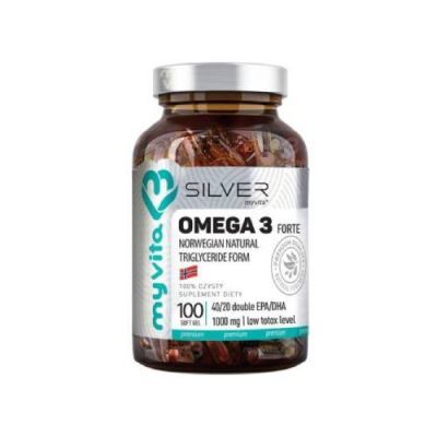 MyVita Silver Omega 3 Forte, 100 kaps.