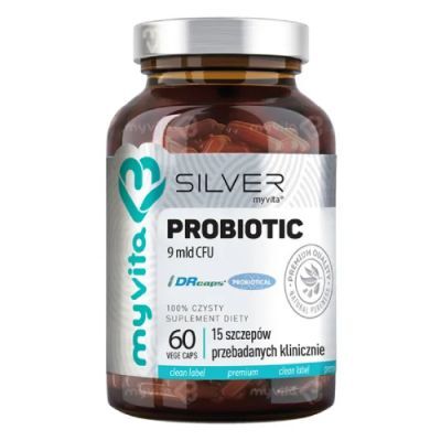 MYVITA SILVER Probiotic 9 mld CFU 60 kapsułek