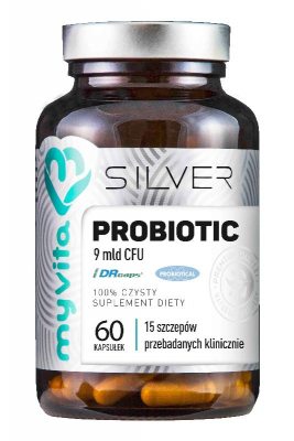 MYVITA SILVER Probiotic 9 mld CFU 60 kapsułek