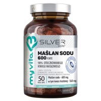 MyVita Silver Pure Maślan sodu 600 mg, 50 kaps.