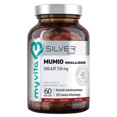 MyVita Silver Pure Mumio Himalajskie 550 mg, 60 kaps.