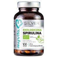 MYVITA SILVER Spirulina BIO 50 kapsułek