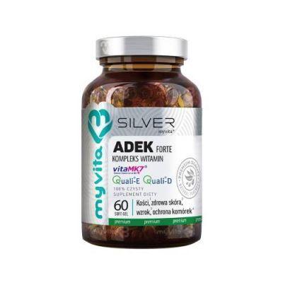 MyVita Silver ADEK Forte Kompleks witamin, 60 kaps.