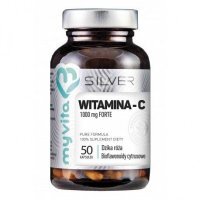 MyVita SILVER Witamina C 1000mg FORTE - 50kaps.