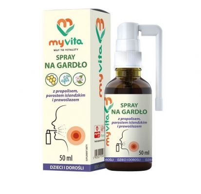 MYVITA Spray Na Gardło 50 ml