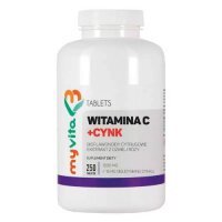 MyVita Witamina C + Cynk, 250 tabl.