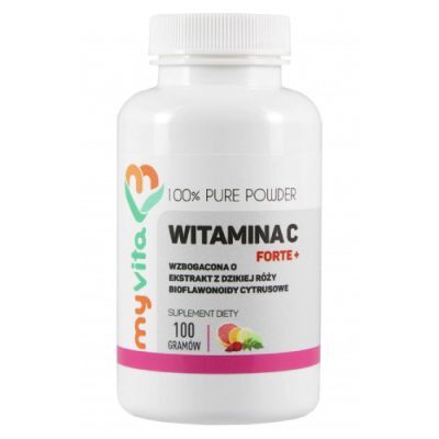 MyVita Witamina C Forte+, 100 g - suplement diety z witaminą C