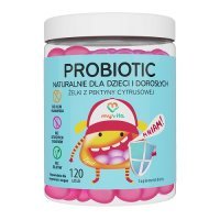 MYVITA ŻELKI naturalne Probiotic dla dzieci 120 sztuk