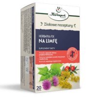 Na Limfę Herbatka fix kompozycja 6 ziół, 20 sasz.
