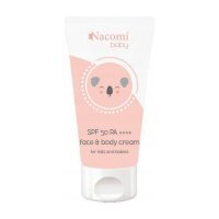 NACOMI BABY Fotostabilny krem do twarzy i ciała dla dzieci SPF 50, 50ml KRÓTKA DATA 30.11.2024