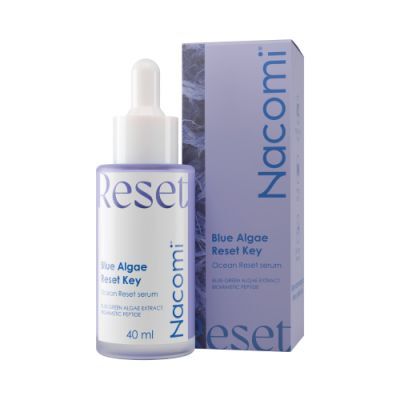 Nacomi Blue Algae Reset Key Renewal Regenerujące serum do twarzy z algami, 40 ml