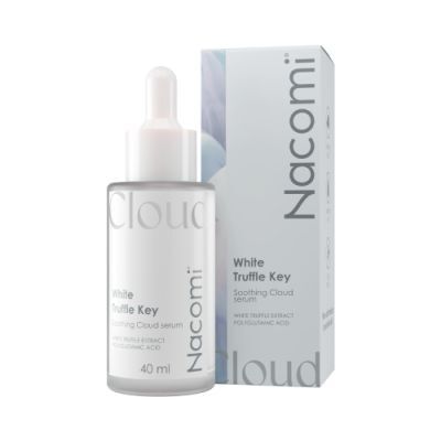 Nacomi Cloud White Truffle Key Soothing Moisture Łagodząco-nawilżające serum do twarzy z truflą, 40 ml
