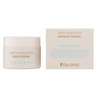 NACOMI Deep hydration Coconut Krem do twarzy, 40ml