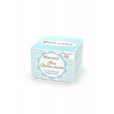 NACOMI Krem shea 50+ na dzień, 50ml